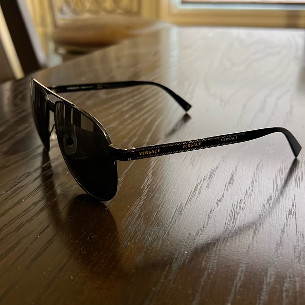 Versace Men’s Aviator Sunglasses